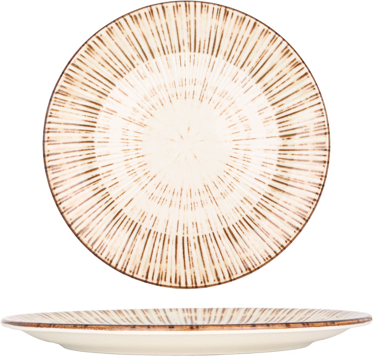 By Bone Dinerbord - Legna - Porselein - 30 cm - set van 6