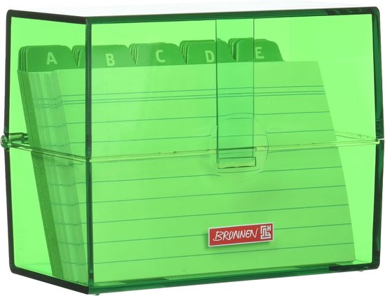 Brunnen 1020580 Boîte de rangement en polystyrène Transparent 5 x 7 5 x 4 8 cm