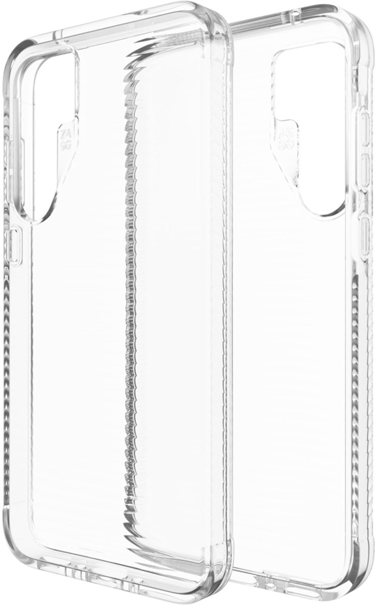 ZAGG Luxe Hoesje Geschikt voor Samsung Galaxy A35 3M Valbescherming Transparant
