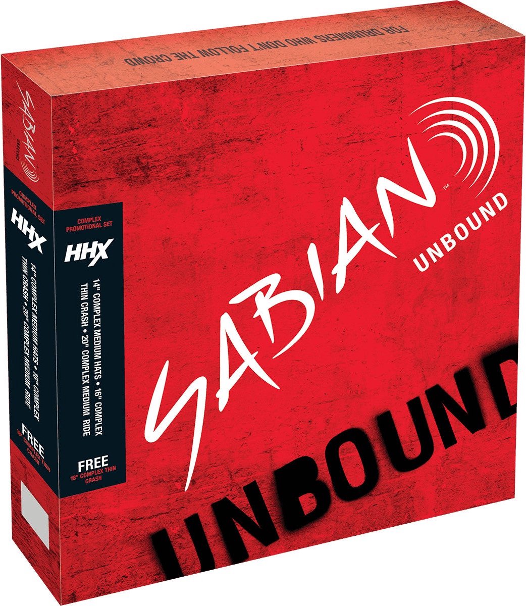Sabian HHX Complex Promotional Set - Bekkenset