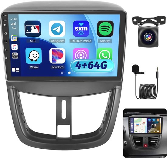 Hikity 4G 64G 8Core Android13 Car Stereo voor Ford Focus Mk2 Mk3 Exi MT 2 3 2004-2011 Carplay Draadloze Android Auto 9'' Radio met GPS Bluetooth WiFi RDS DSP 3 Gedeelde Scherm Hikity 4G 64G 8Core Android13 Car Stereo voor Ford Focus Mk2 Mk3 Exi MT 2 3 2004-2011 Carplay Draadloze Android Auto 9'' Radio met GPS Bluetooth WiFi RDS DSP 3 Gedeelde Scherm
