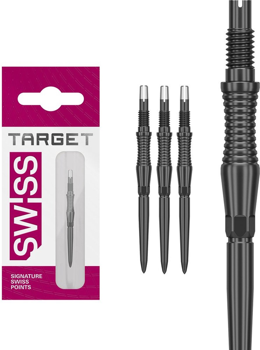 Target Swiss Points RST Black 30 mm