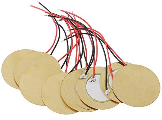 100 stuks/partij 50mm ijzeren piëzo-elektrische zo