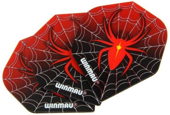 Winmau Spider Red - Dart Flights