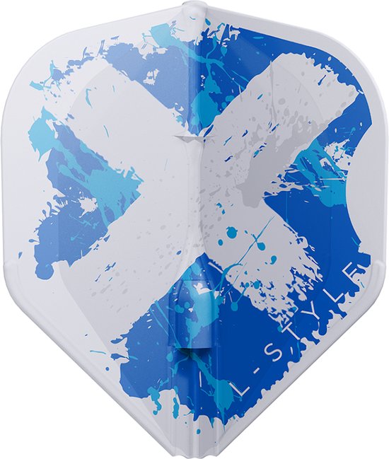 L-Style EZ L1 Lorraine Hyde Clear White - Dart Flights van L-Style — afbeelding 3