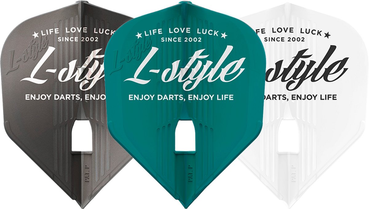 L-Style Champagne Kami L3 Shape Vintage Logo Type-B - Dart Flights