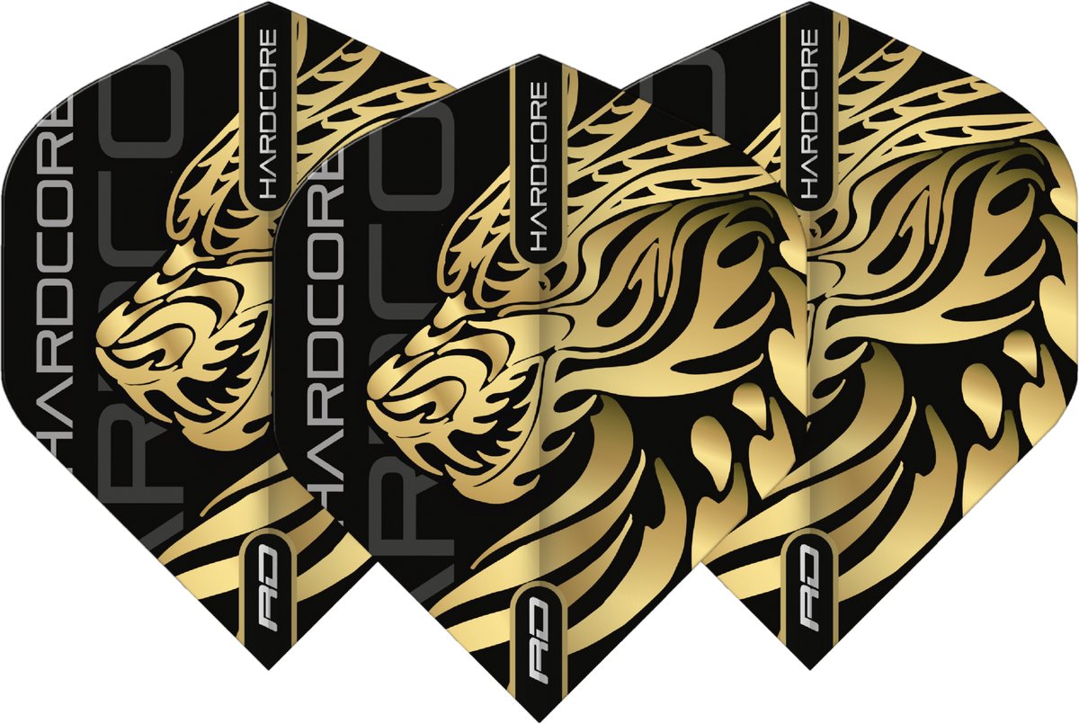 Red Dragon Jonny Clayton Hardcore Dragon Gold - Dart Flights