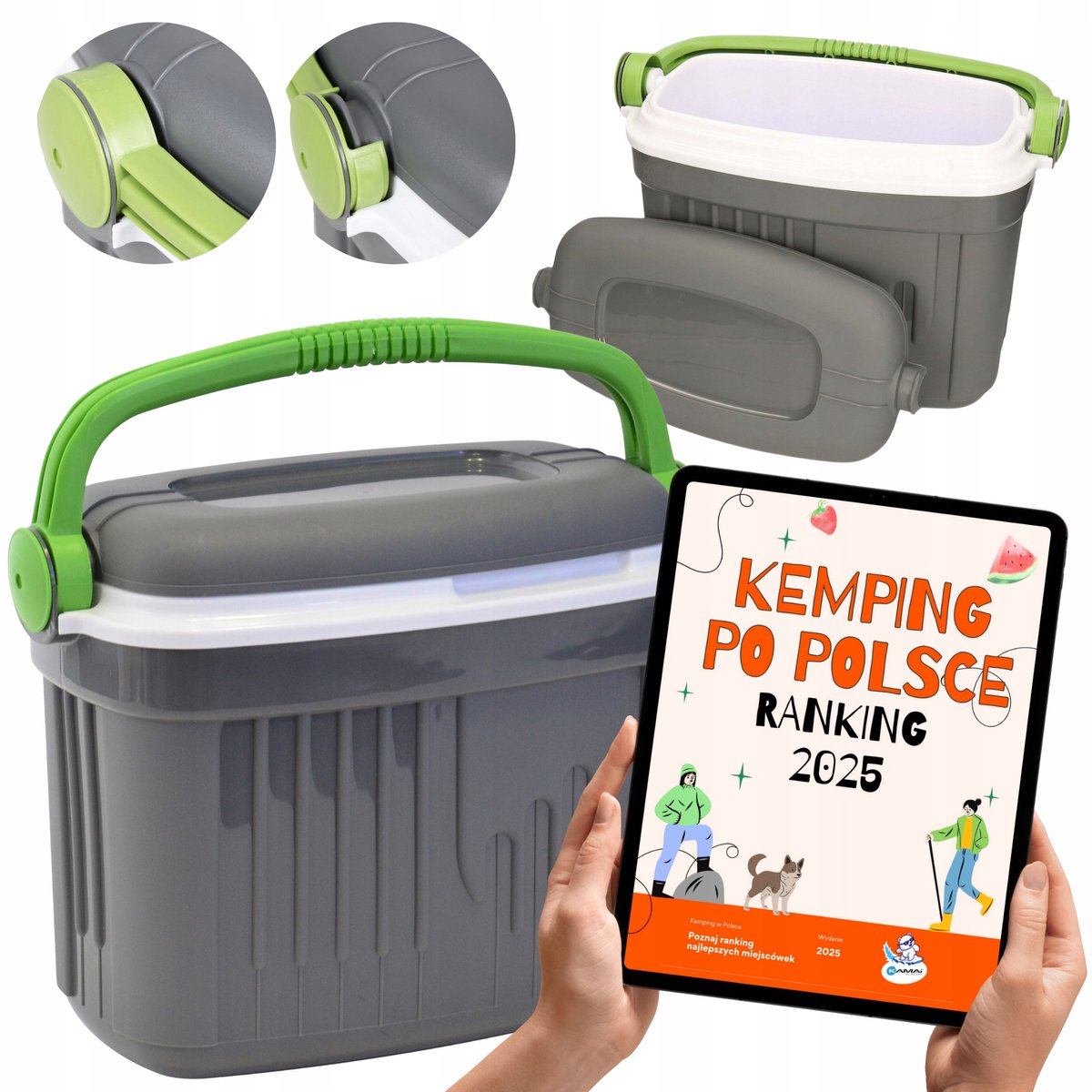 Kamai Iceberg 8L Koelbox - Ideaal voor Auto, Camping & Picknick