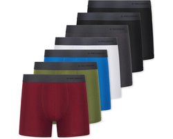 FM London Fm London 7-pack Mens Boxers heren Ondergoed