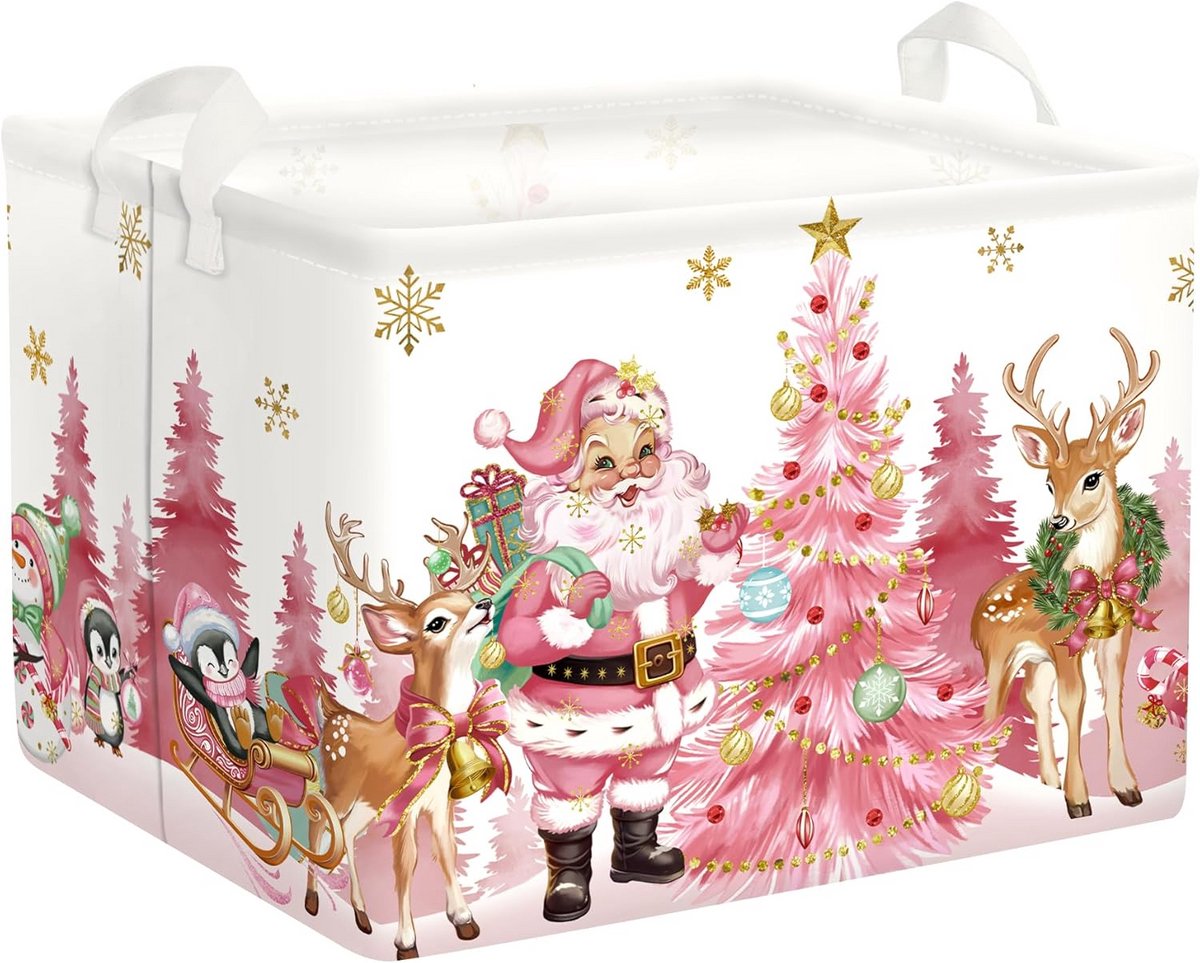 Grote Voetenzak voor Kinderen en Baby's met Kerstdesign - 36L