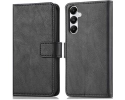 imoshion Hoesje - Geschikt voor Samsung Galaxy A17 (4G) / A17 (5G) / A18 (4G) - Luxe Bookcase - Zwart