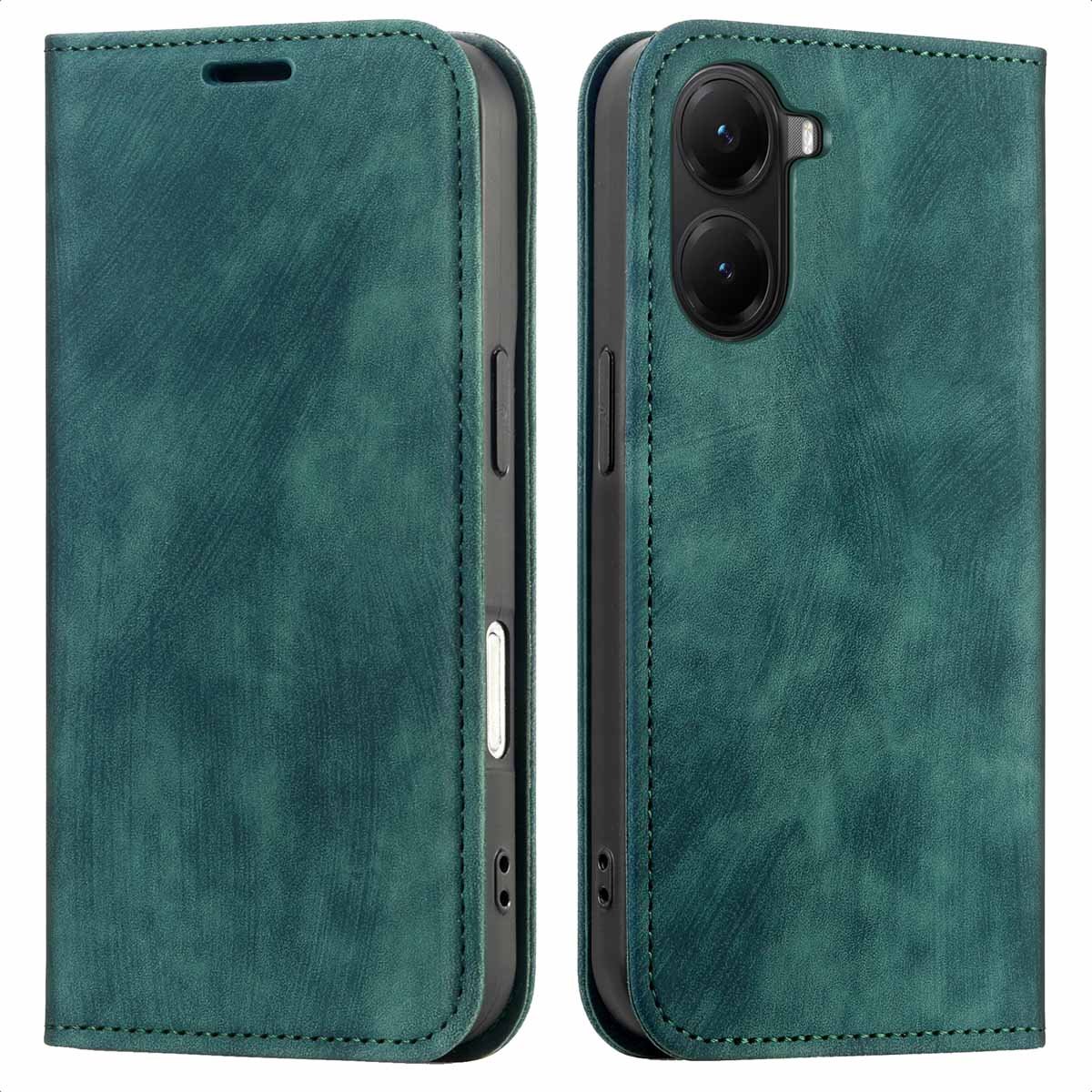 imoshion Hoesje - Geschikt voor Xiaomi Poco X7 Pro - Slim Bookcase - Groen