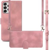 imoshion Hoesje - Geschikt voor Samsung Galaxy A53 - Bookcase met koord - Roze