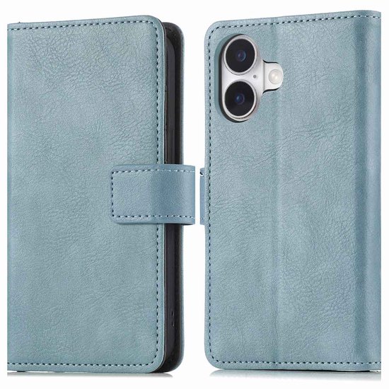 iPhone 16 hoesje bookcase met pasje...