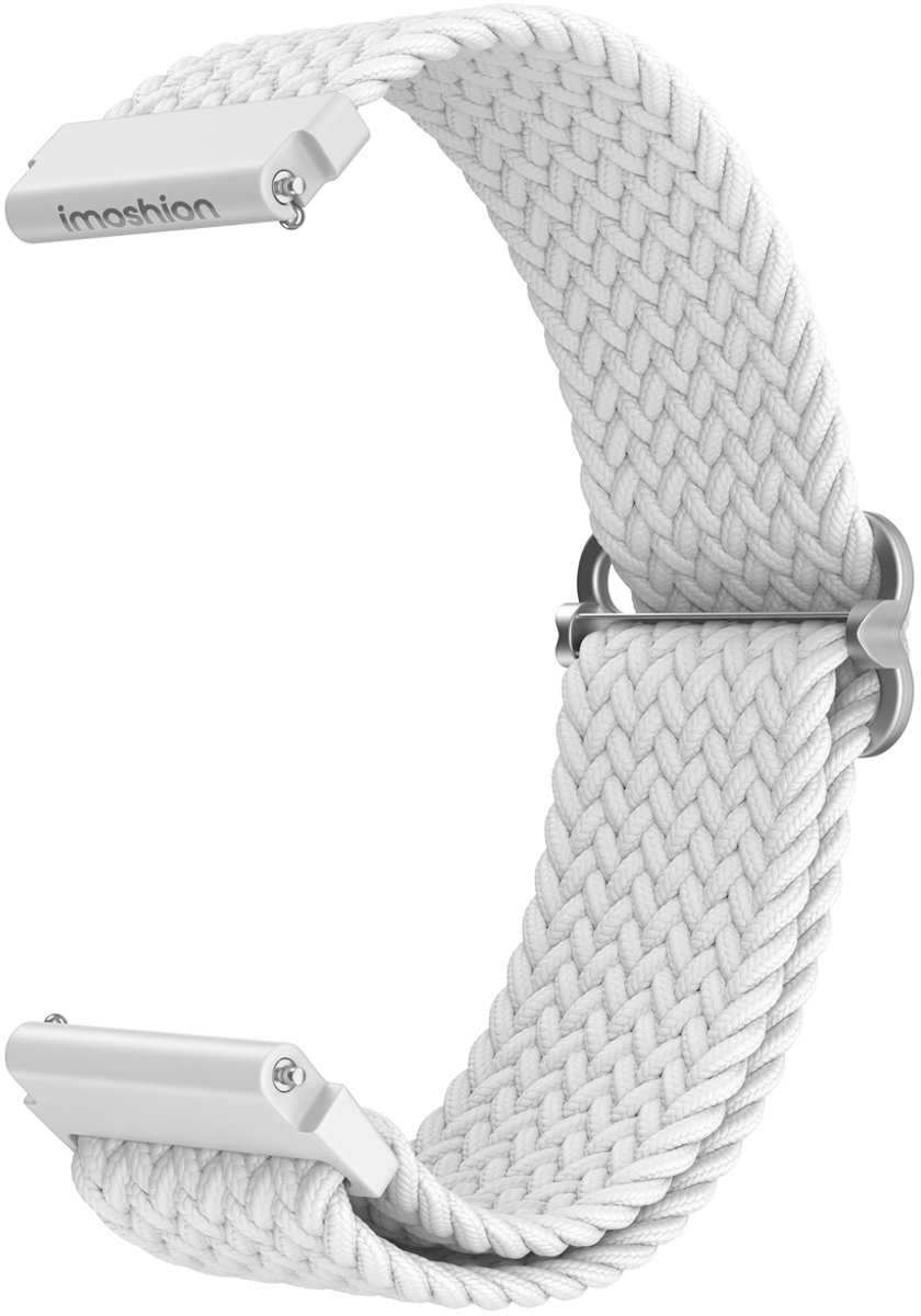 imoshion Nylon geweven bandje - Universeel 22 mm aansluiting - Wit