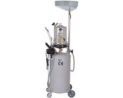 Mobiele Olieopvangbak 75L met Afzuiging voor Olieverversing