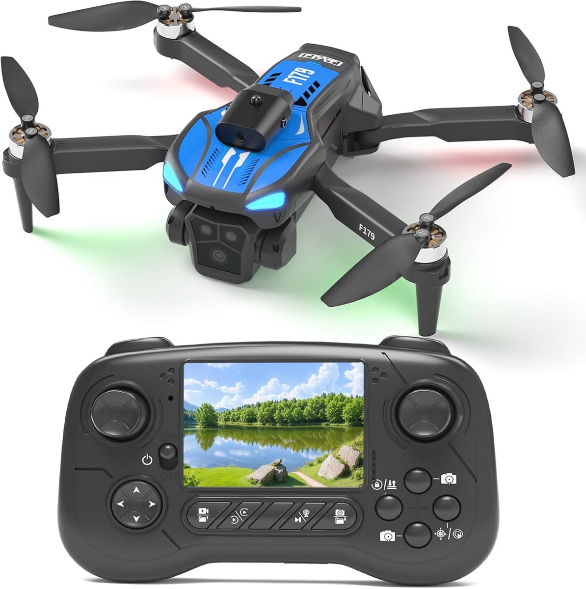 Dronemodel met 1080P HD Camera en Obstakeldetectie voor Beginners en Kinderen