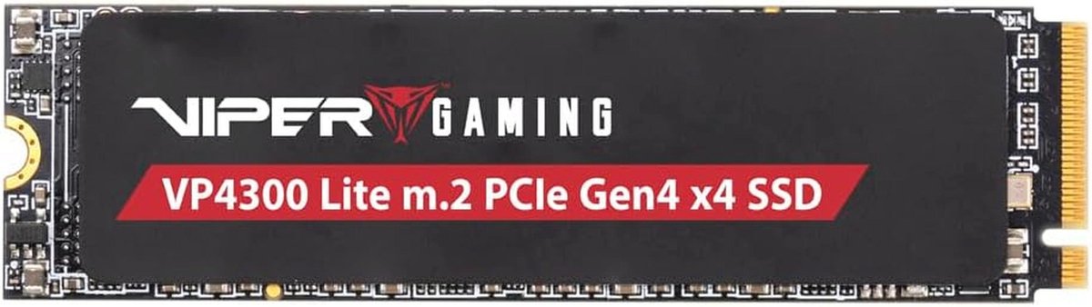 VIPER VP4300 Lite 500 GB M.2 PCIe Gen4 x4 SSD, Compatibel met PS5