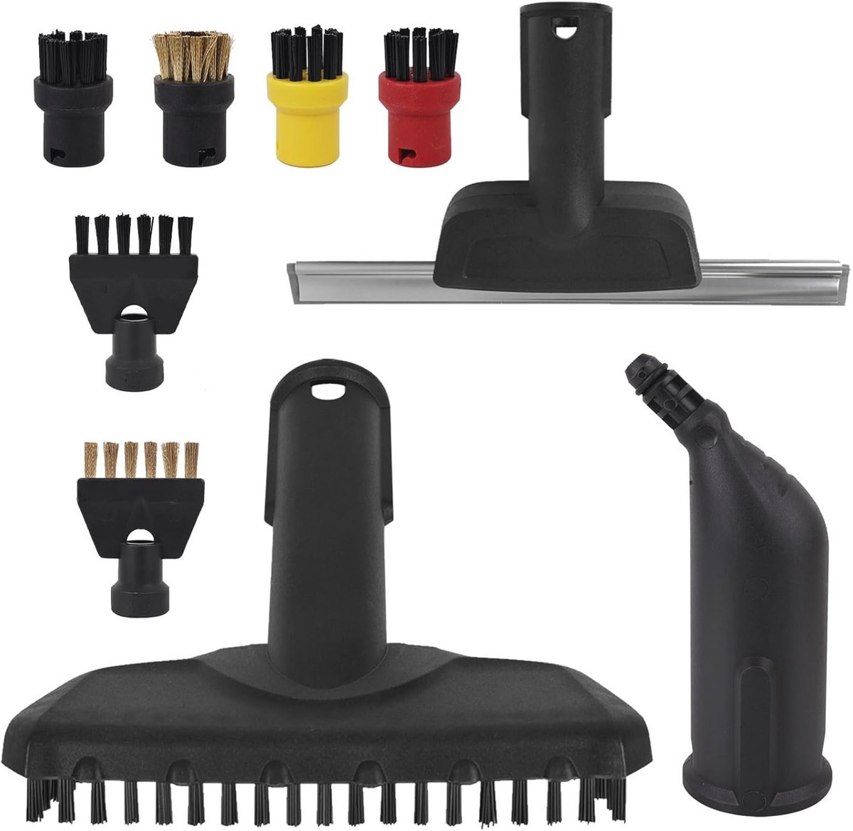 9-delige set stoomreiniger accessoires voor effectieve reiniging