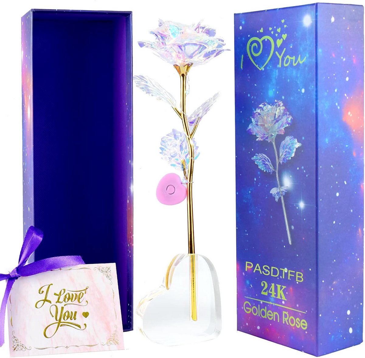Eeuwige Roos Cadeau voor Vrouwen - Uniek Moederdag, Verjaardag, Jubileum Geschenk