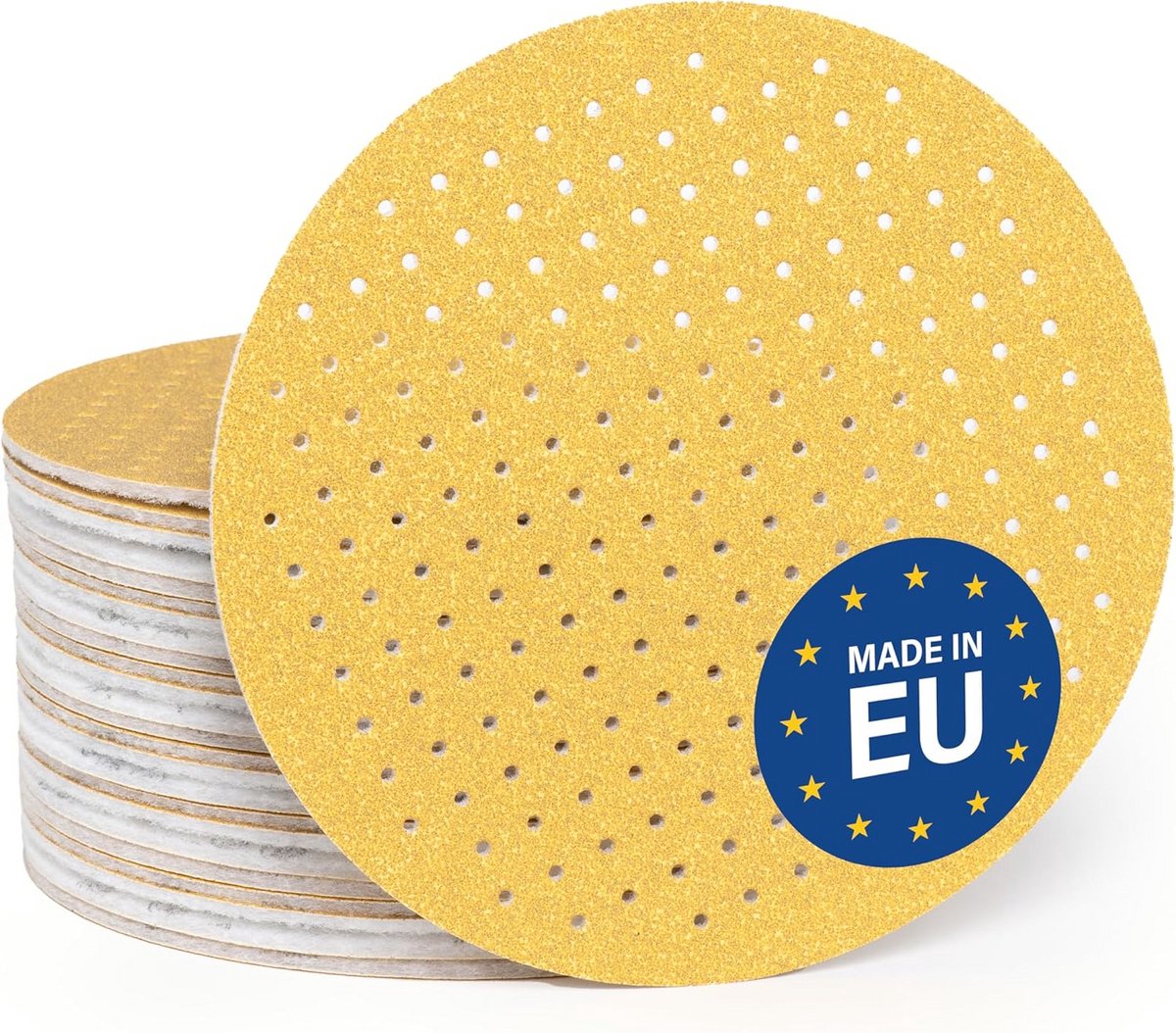 Professionele schuurschijven voor plafondslijpers - Ø 225 mm, K80, 25 stuks