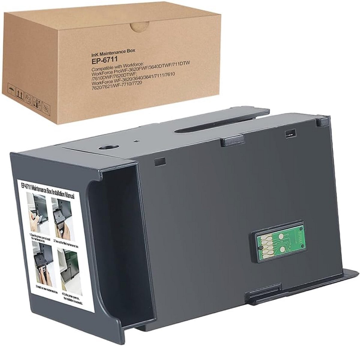 Inkt Onderhoud Doos Compatibel Pen voor ET-16500 en WF Series Printers