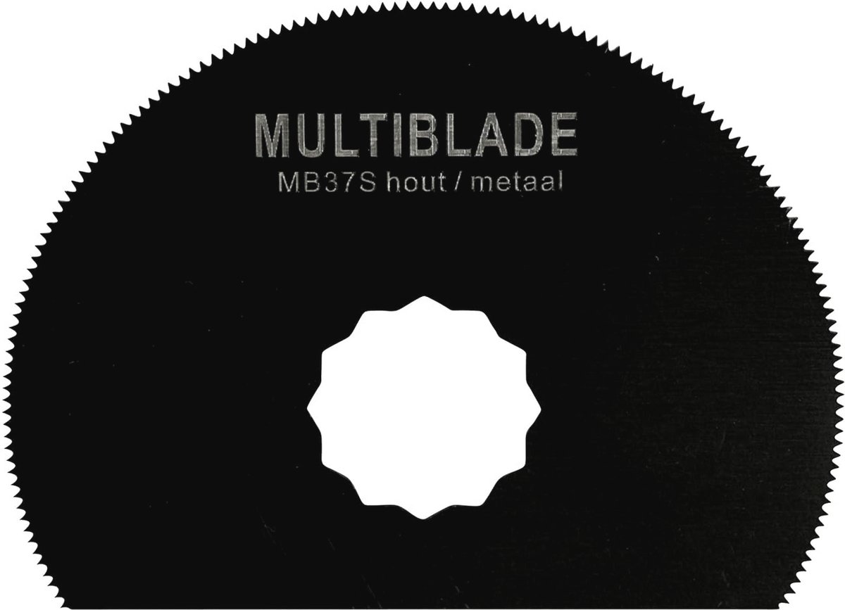 Bimetalen zaagblad 80 mm voor hout, metaal, koper, aluminium en kunststof