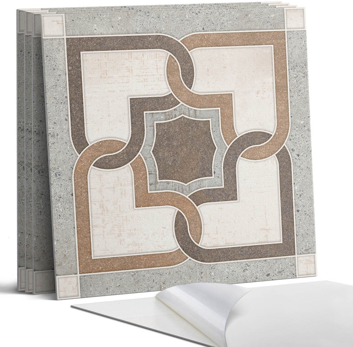 Coloray Wandpanelen Zelfklevend - Geometrisch tegelpatroon Zelfklevende Wandpanelen - 50 c