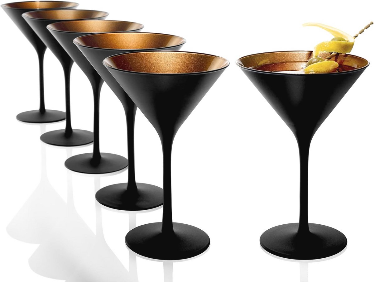 Cocktailschaal van glas 240 ml - Vaatwasmachinebestendig en Schokbestendig