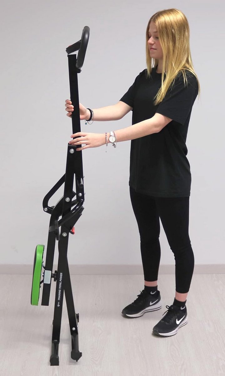 Fitnessapparaat voor Buikspieren en Kerntraining - Inklapbare Crunch Machine