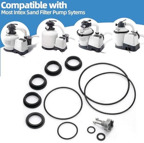 Vervangende zandfilterpomp-reparatieset voor Intex zandfilterpompen — afbeelding 4