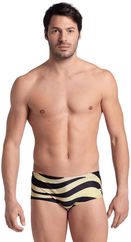 Short de bain taille basse Arena M Multi Stripes Noir Multi