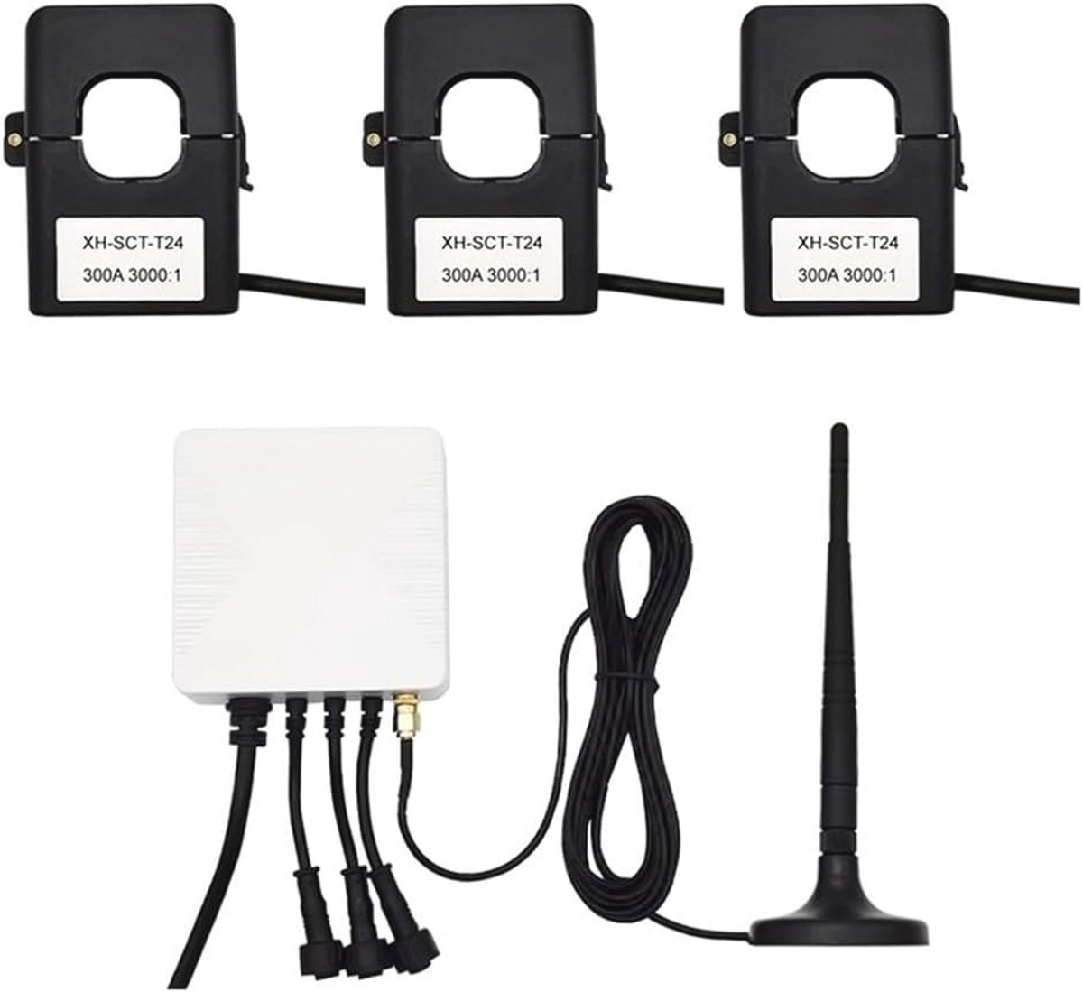 WiFi Elektriciteit Energiemeter 3 Fase Monitor 80A voor Real Time Energieverbruik
