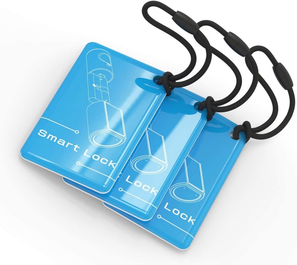 3 stuks 13,56 MHz RFID transponder kaartsysteem voor elektronische sloten