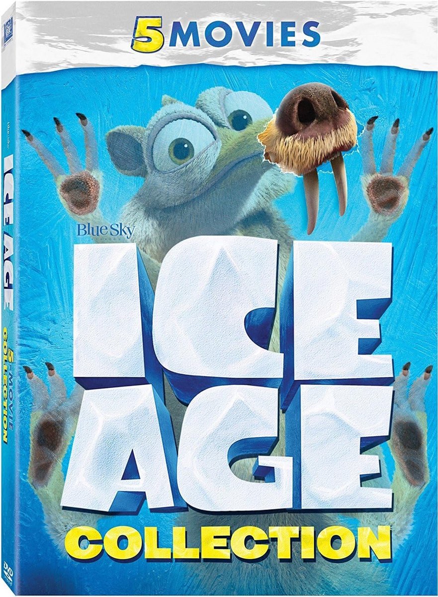 Ice Age Filmcollectie: Alle 5 Animatiefilms op DVD/Blu-ray