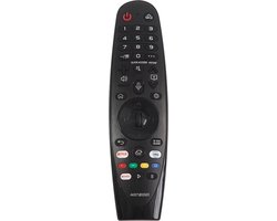Télécommande Ibley compatible avec LG AKB75855501 - Compatible avec les TV Smart OLED, NanoCell et 4K UHD