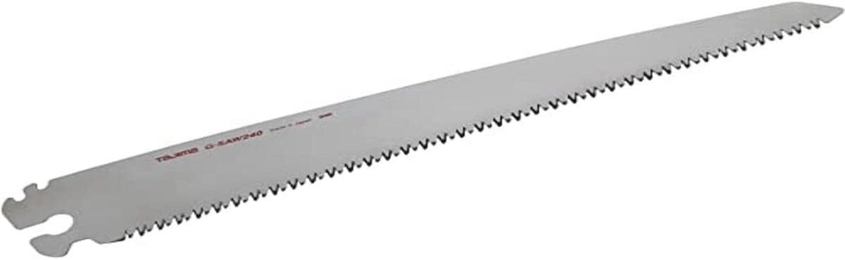 Zaagblad - Vervangend blad - Aluminium zagen - Origineel Japan staal - 240 mm - Metaal