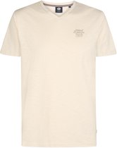Petrol Industries - Heren T-shirt met V-hals Brisa - Wit - Maat XL