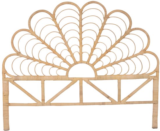 Vente-unique Hoofdbord 160 cm - Rotan - Naturel - FLOSIA