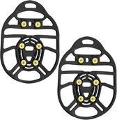 6 stuks sneeuwborden voor wandelstokken, universeel, vervanging voor sneeuwschuiver, tas, sneeuwplaat, rubberen trekkingstok