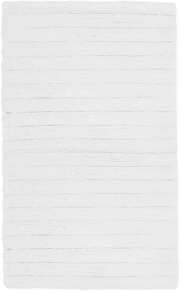 Heckettlane Badmat Vivienne - Badkamermat - Bidetmat - Antislip tapijt - 70x120 cm - Wit