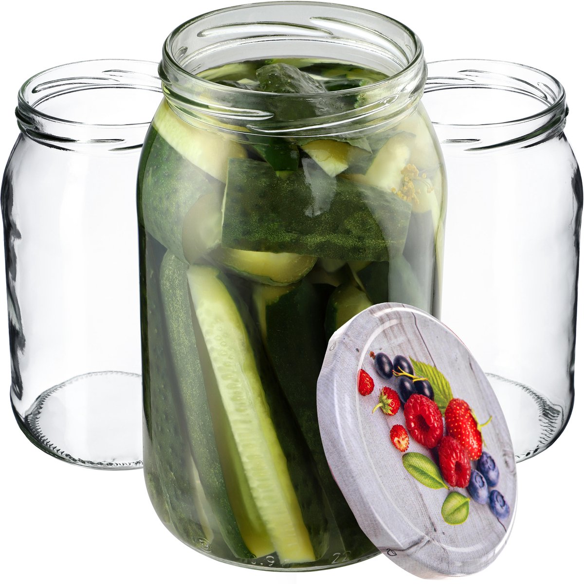 KADAX Pot Anna 900ml fi82 TO-900/1 8st + deksel