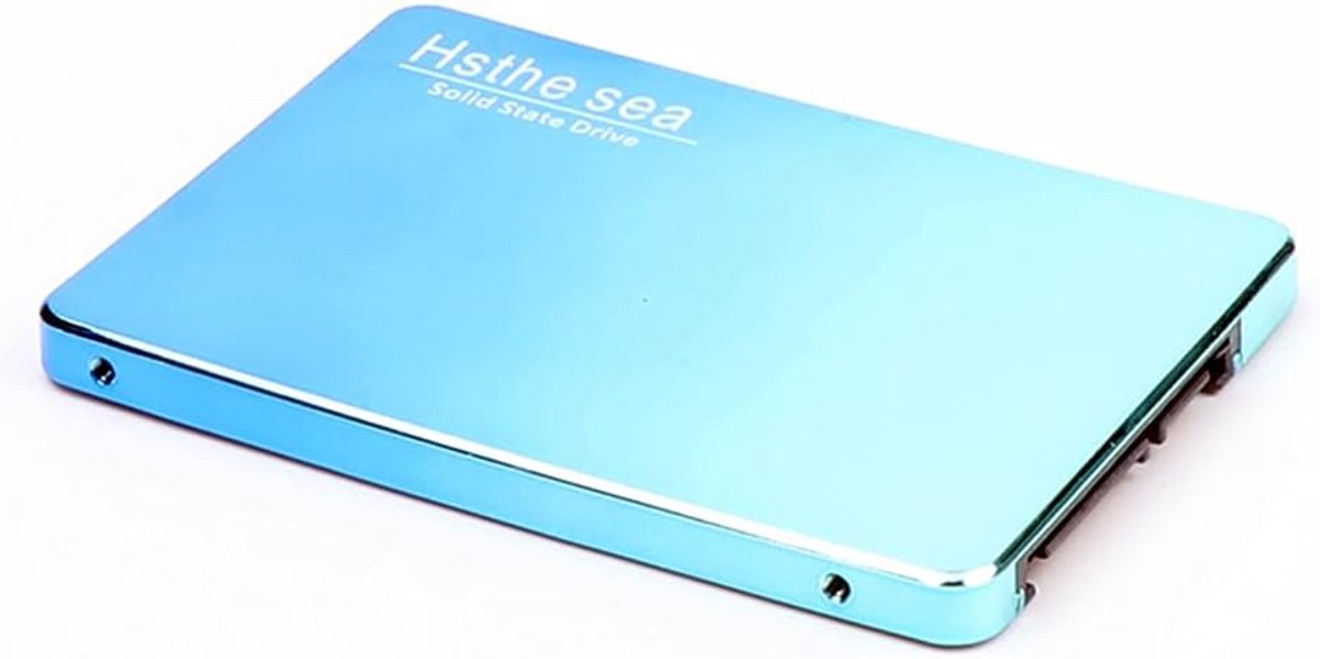 Solid State Drive SATA III 120GB - Snelheid - Opslagcapaciteit Gradient Blue Cyan