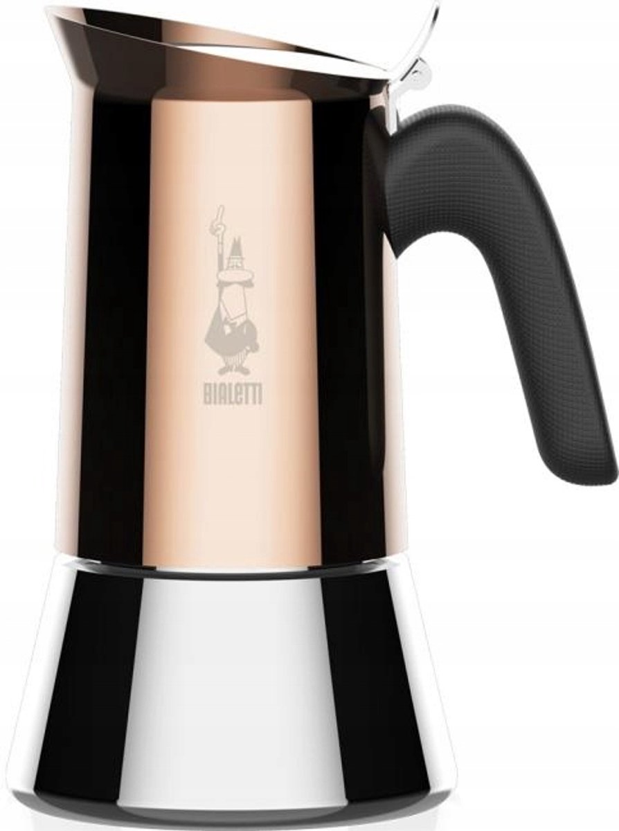Bialetti Venus 6 Koperkleurige Koffiepot 235ml - Geschikt voor Inductie