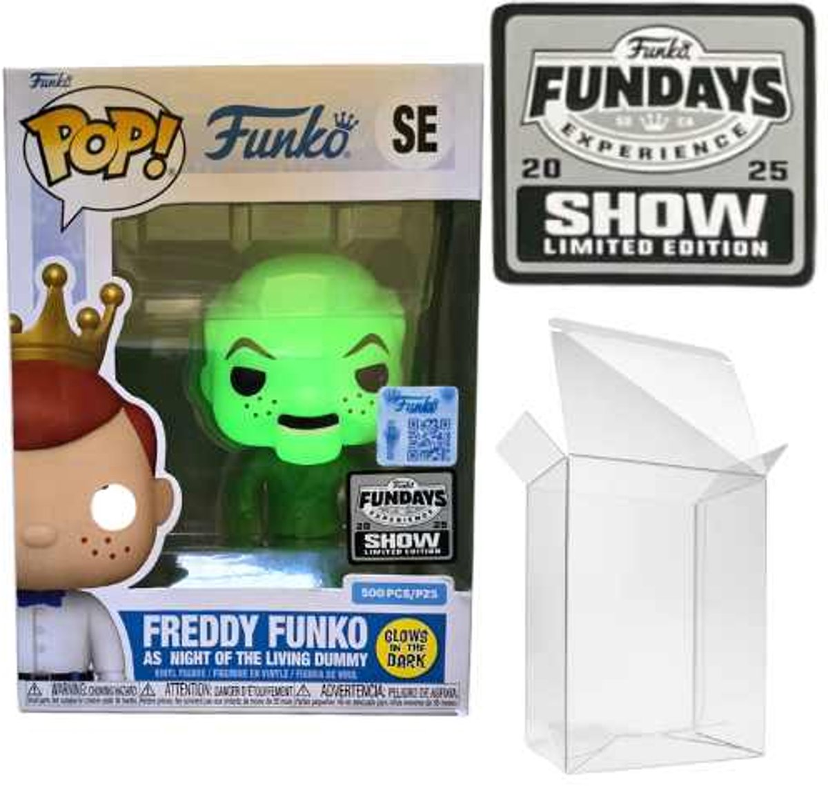 Funko Pop! Freddy Funko As Night Of The Living Dummy #SE Fundays 2025 SHOW Edition Exclusive LE 500