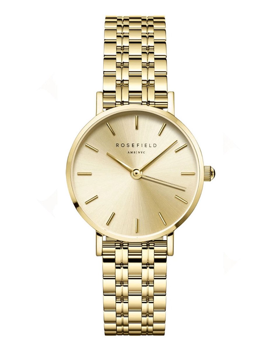 Rosefield SCGSG-S05 - Small Edit - Champagne - Horloge