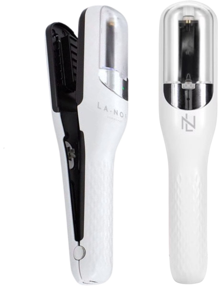 La Nou® Split Remover 4 - Split Ender -Incl. accessoires - Voor Gespleten Haarpunten - Split end Trimmer - Split remover - Wit