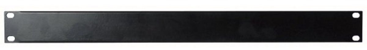 Konig & Meyer 49421 1U aluminium blindpaneel (u-profiel)