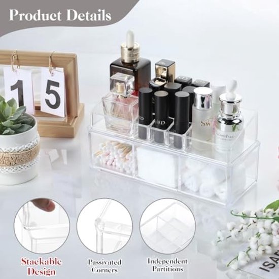 Nordix Organizer met 6 Vakken Set van 2 Hangend Opberger Kleding Schoenen – Weekend Webshop