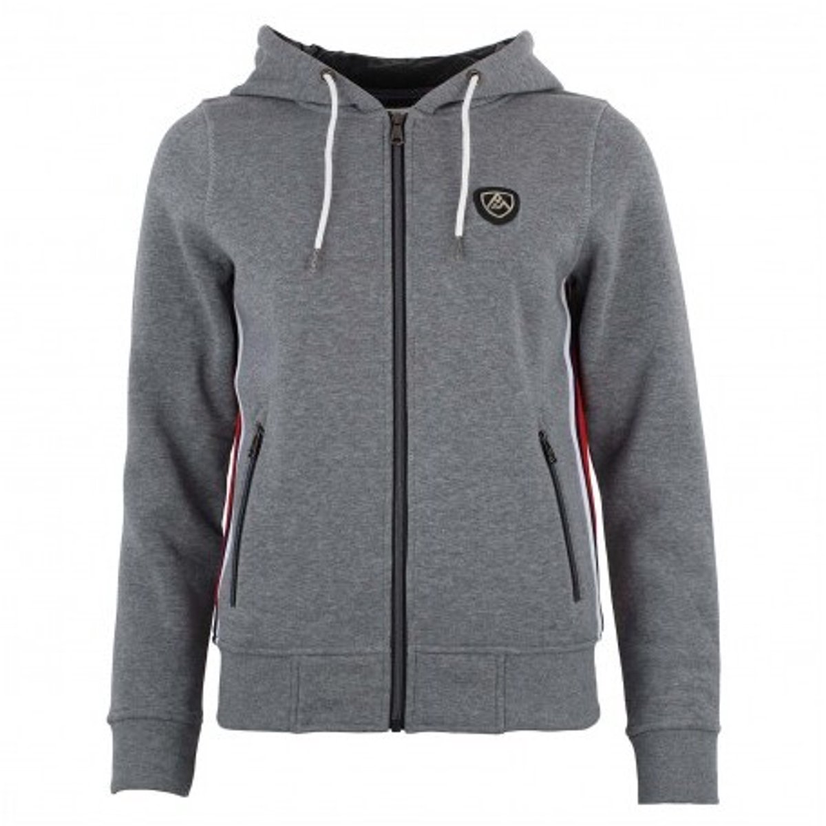 Dames fleece sweater Peak Mountain Acharles Grijs